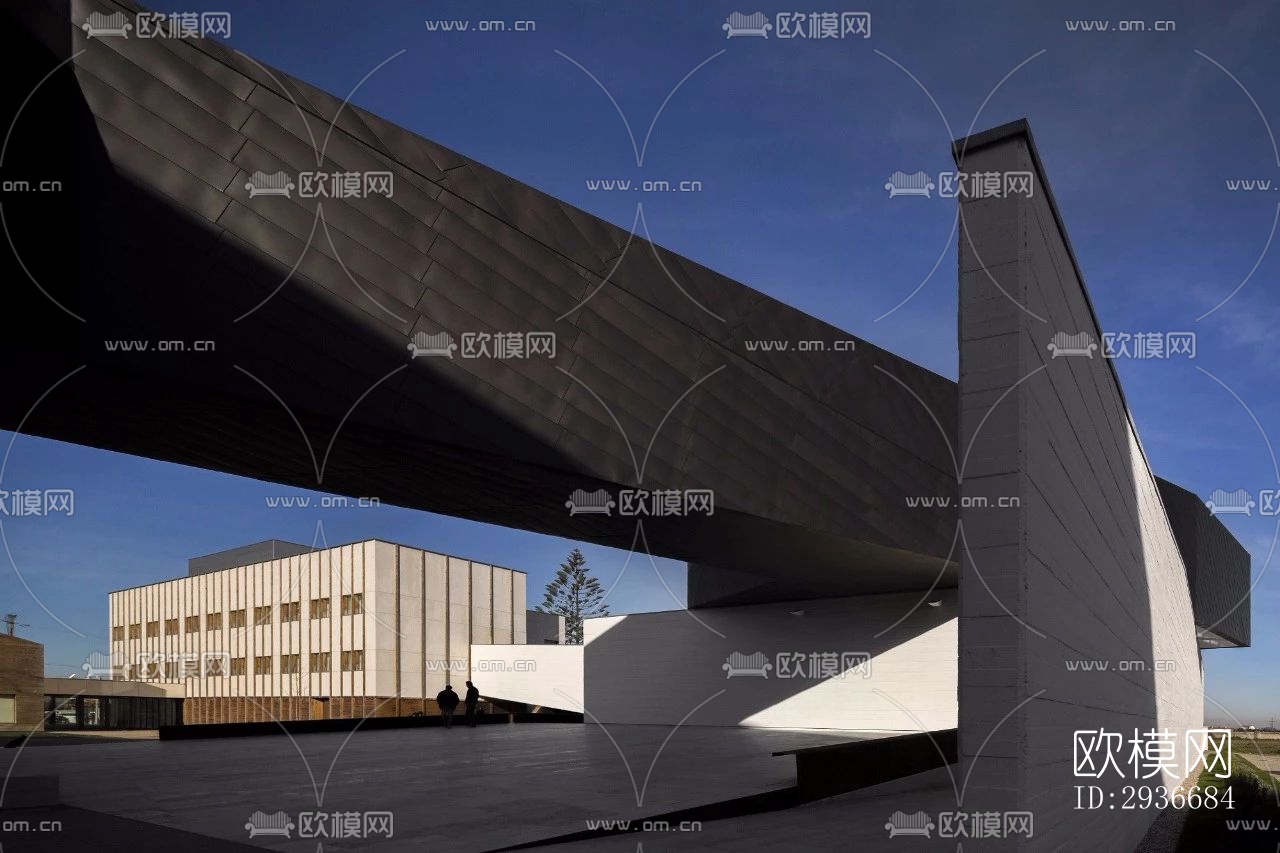 现代居住建筑效果图下载（渲染图13）