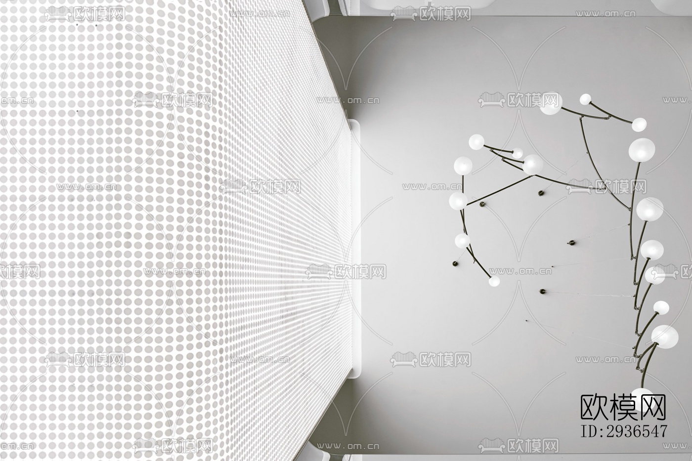新中式商务大堂效果图下载（渲染图13）