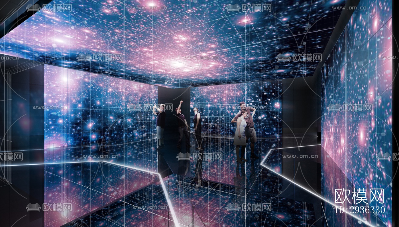 现代美术博物馆效果图下载（渲染图3）