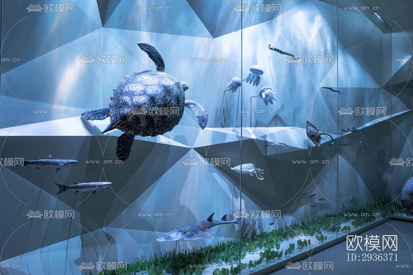 现代美术博物馆效果图下载（渲染图2）