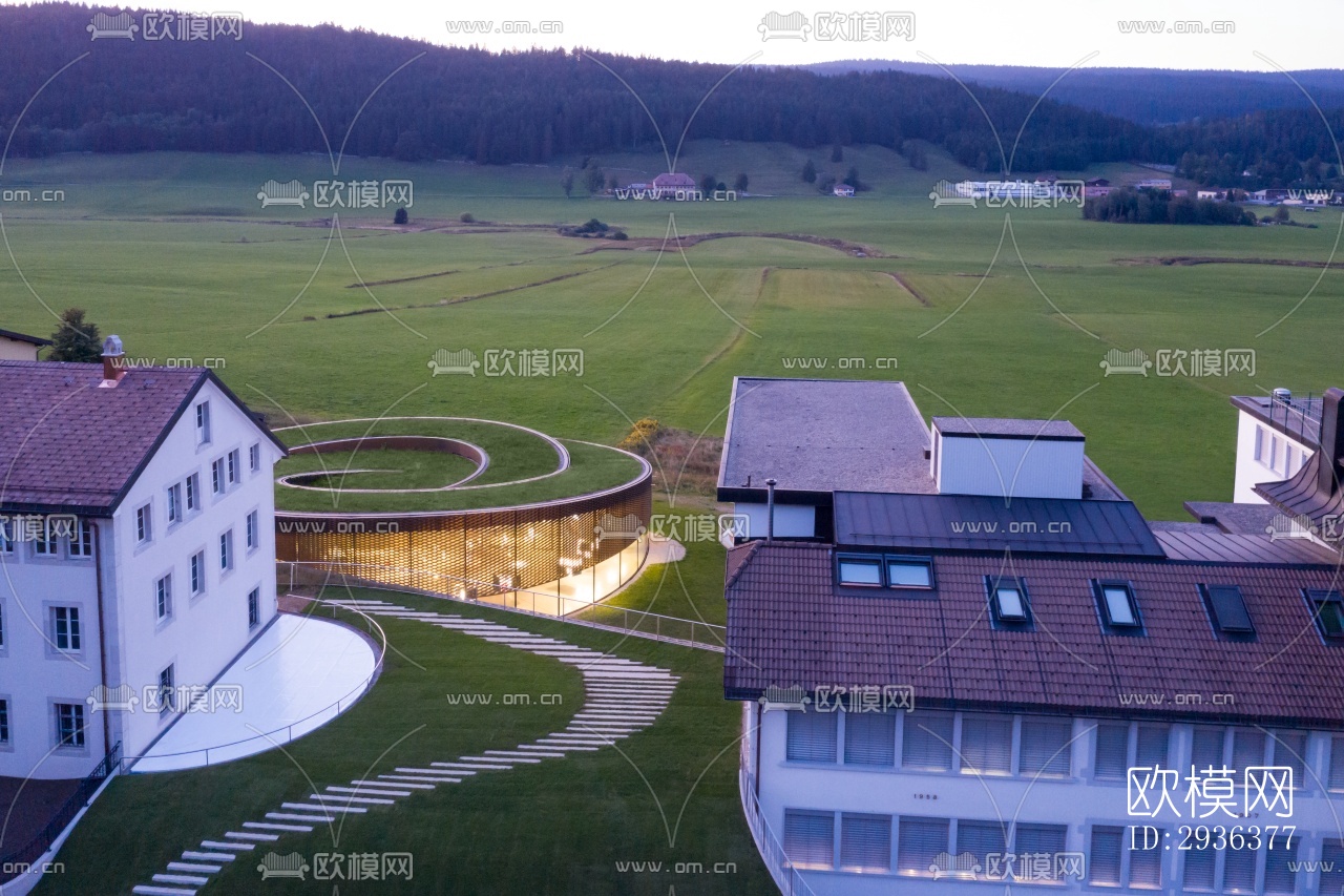 现代美术博物馆效果图下载（渲染图12）