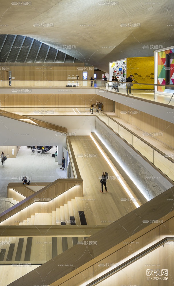 现代美术博物馆效果图下载（渲染图15）