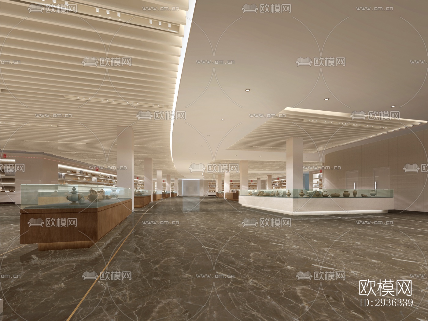 现代美术博物馆效果图下载（渲染图3）