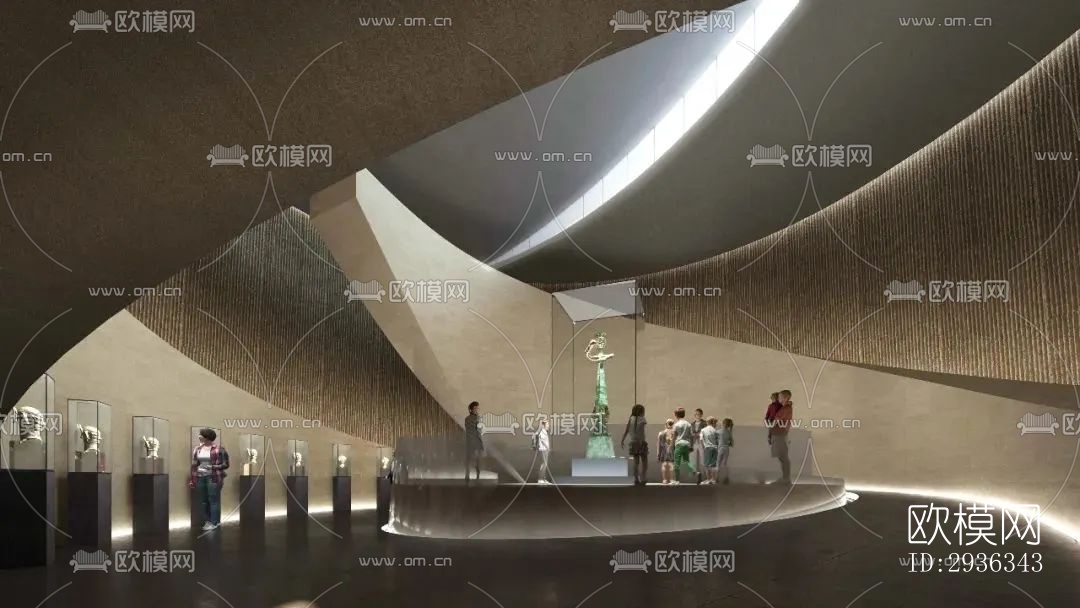 现代美术博物馆效果图下载（渲染图13）