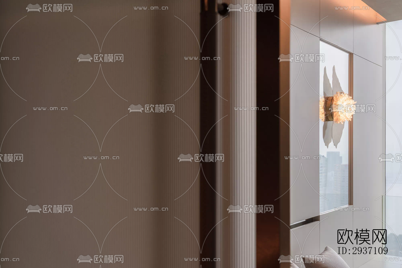 侘寂西餐厅效果图下载（渲染图17）