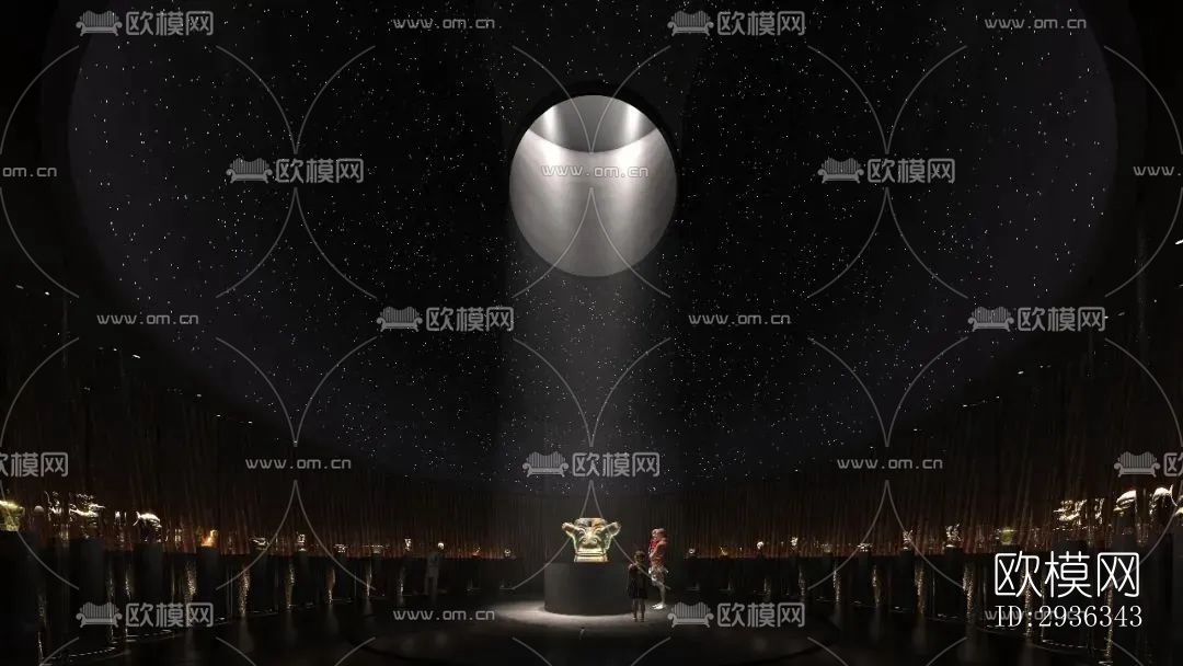 现代美术博物馆效果图下载（渲染图15）