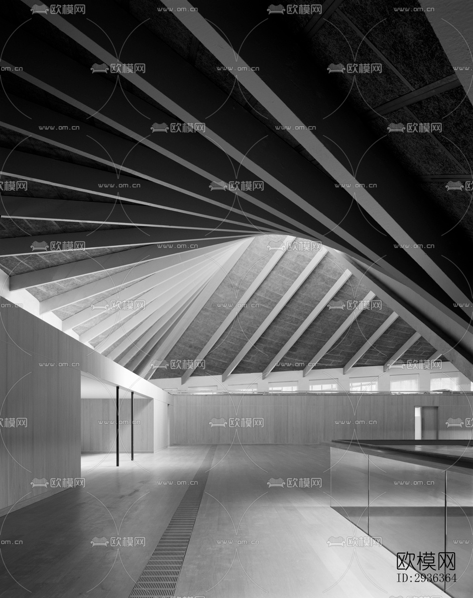 现代美术博物馆效果图下载（渲染图7）