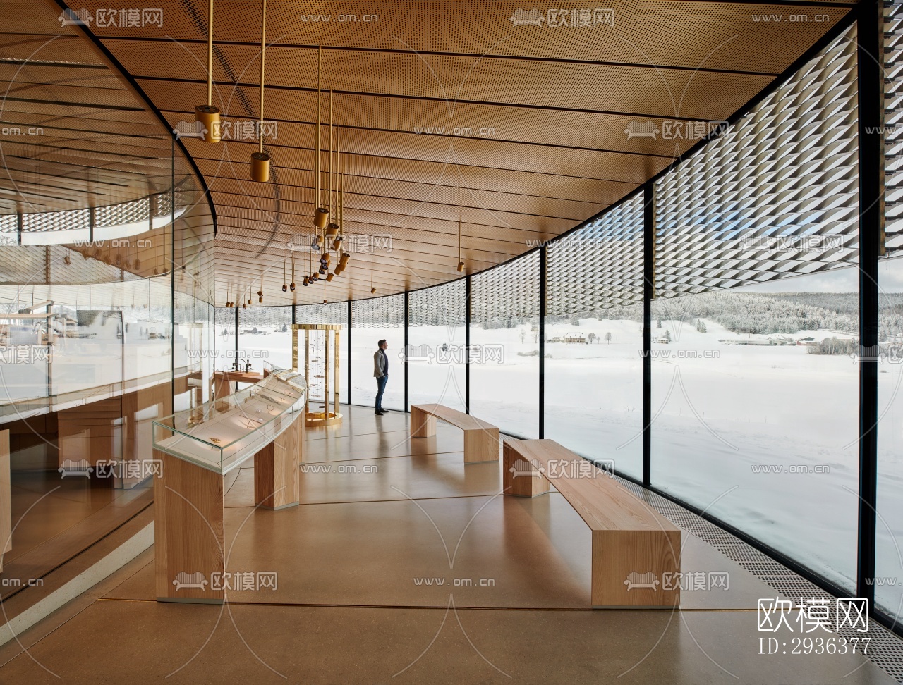 现代美术博物馆效果图下载（渲染图3）