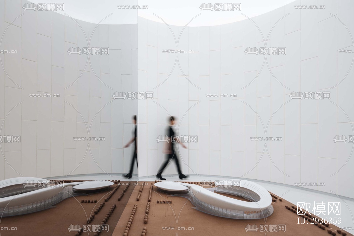 现代美术博物馆效果图下载（渲染图7）