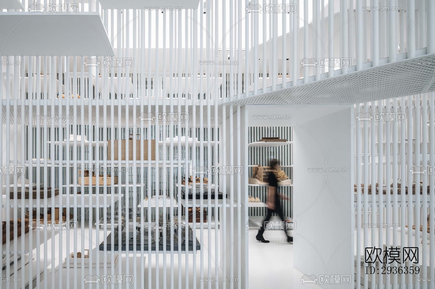 现代美术博物馆效果图下载（渲染图3）