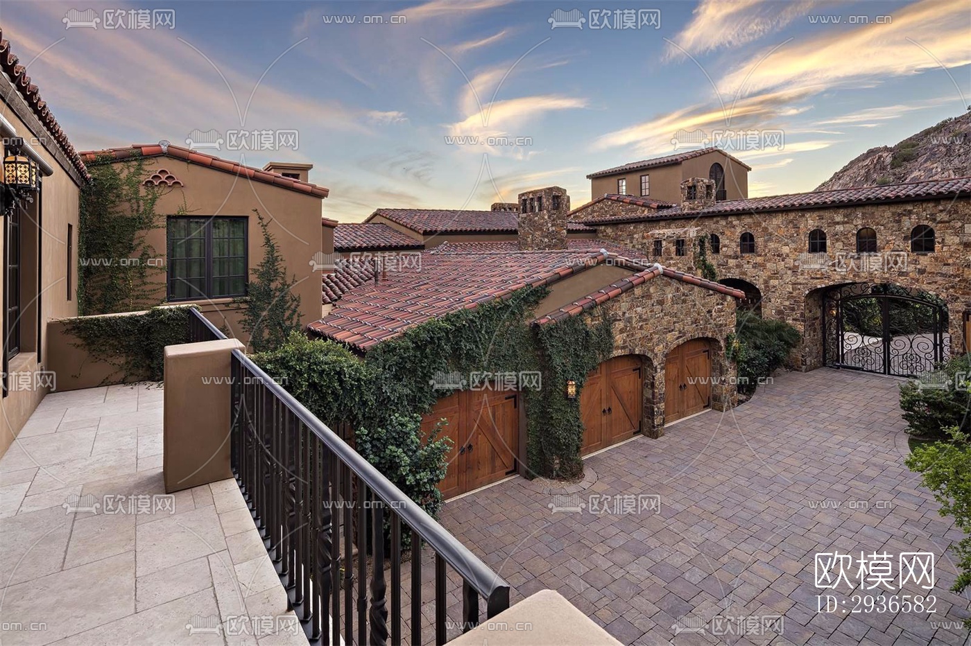 其它居住建筑效果图下载（渲染图7）