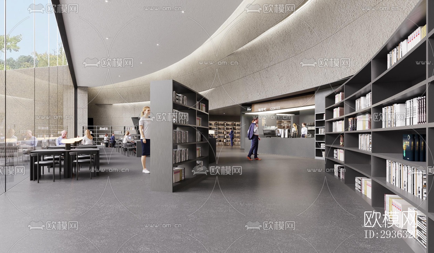 现代美术博物馆效果图下载（渲染图12）