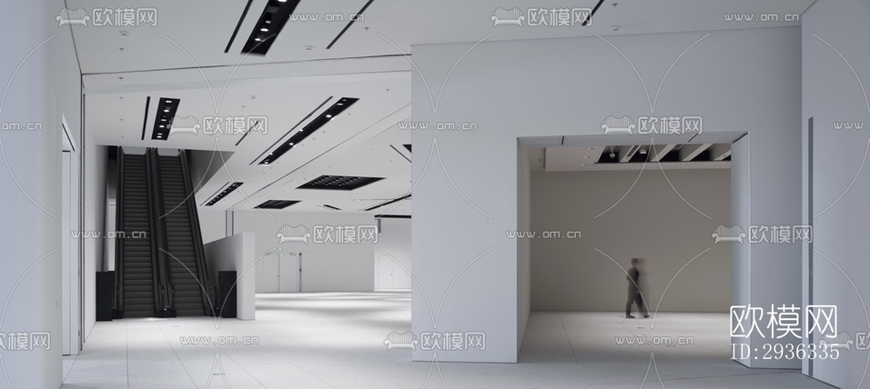 現(xiàn)代美術(shù)博物館效果圖下載(渲染圖14)