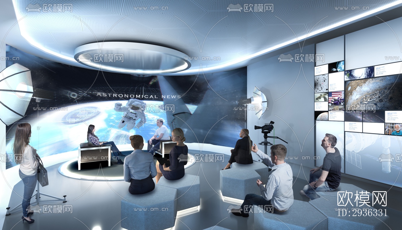 现代美术博物馆效果图下载（渲染图10）