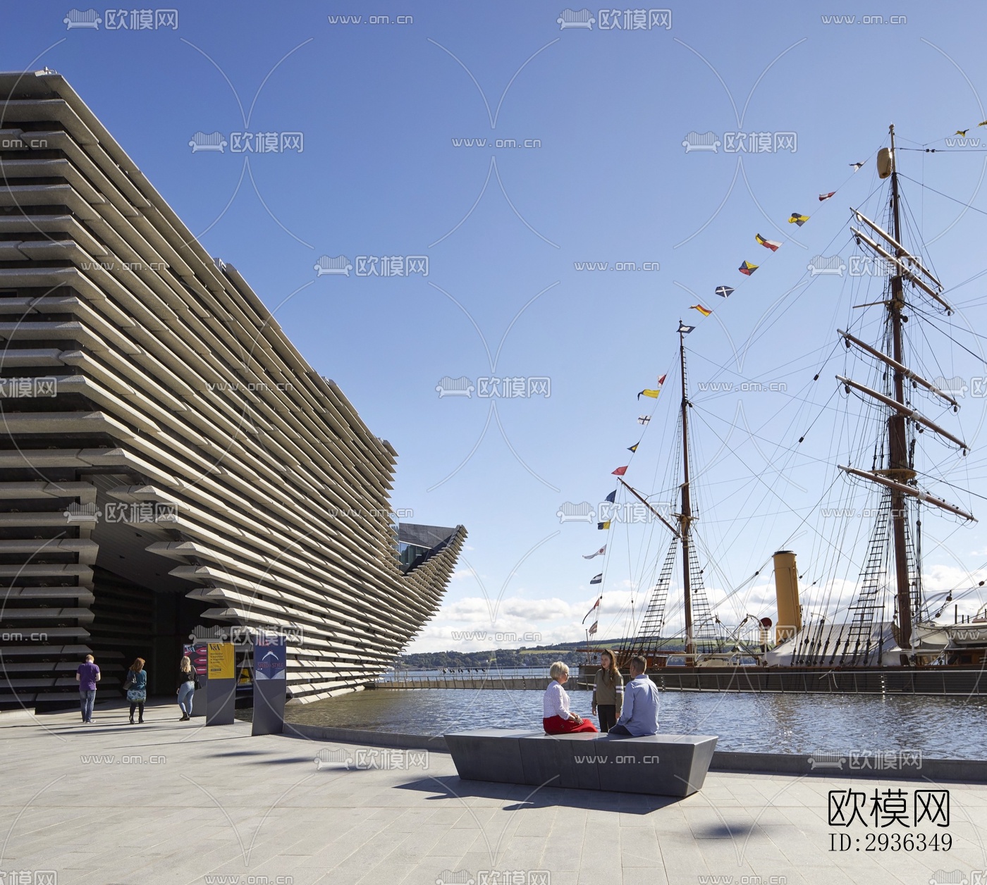 现代美术博物馆效果图下载（渲染图11）