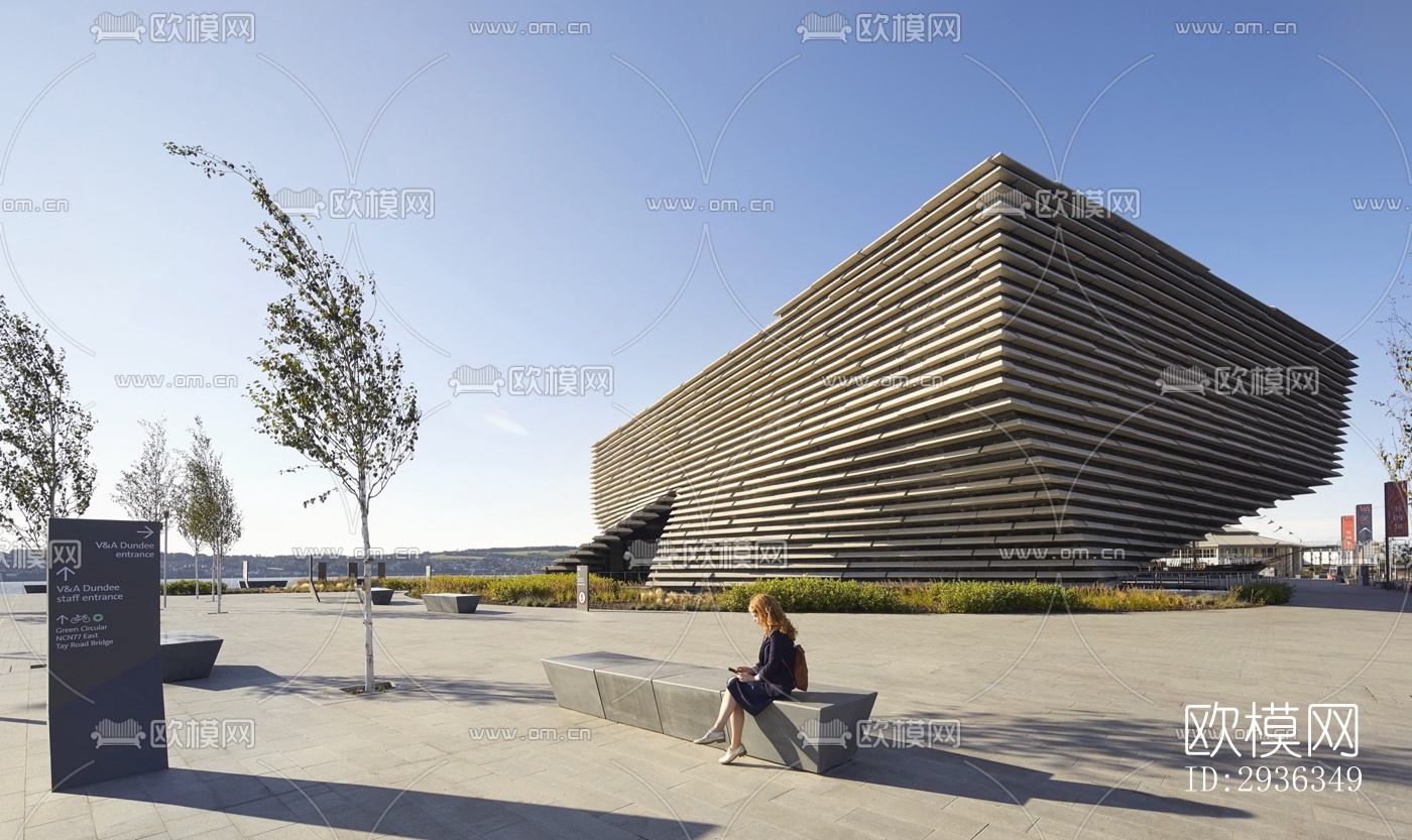 现代美术博物馆效果图下载（渲染图4）