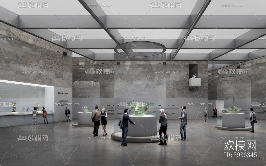 现代美术博物馆效果图下载（渲染图6）