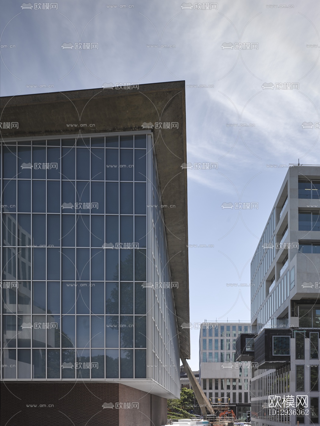 现代美术博物馆效果图下载（渲染图7）