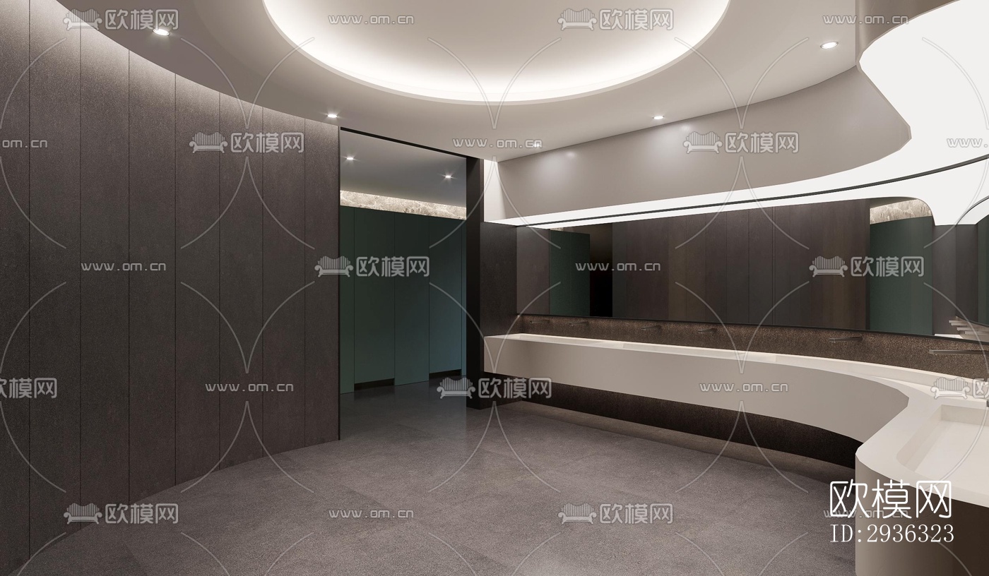 现代美术博物馆效果图下载（渲染图15）