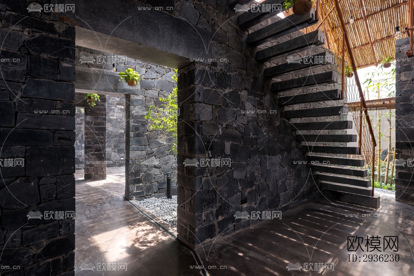 东南亚美术博物馆效果图下载（渲染图6）