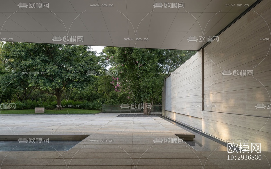 現(xiàn)代文體建筑效果圖下載(渲染圖2)