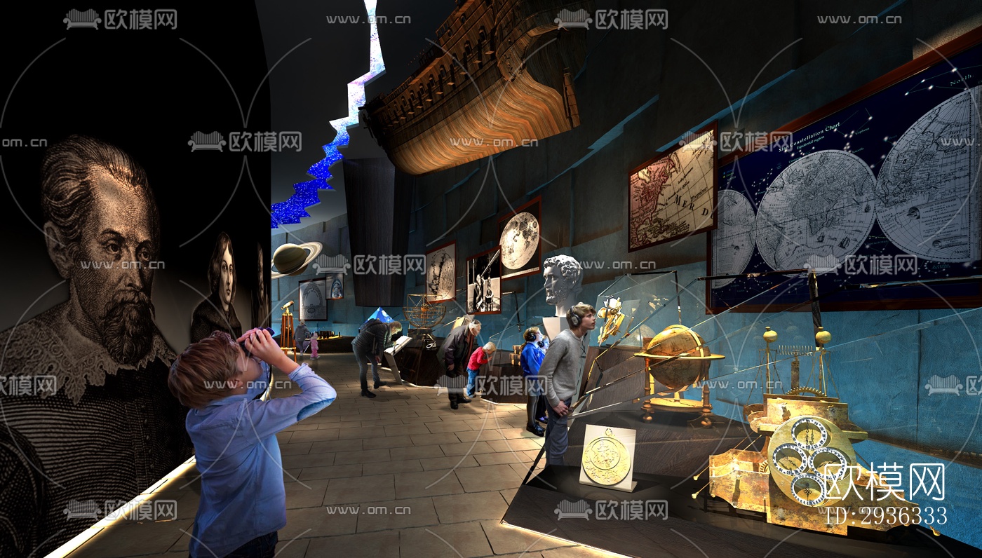 现代美术博物馆效果图下载（渲染图4）