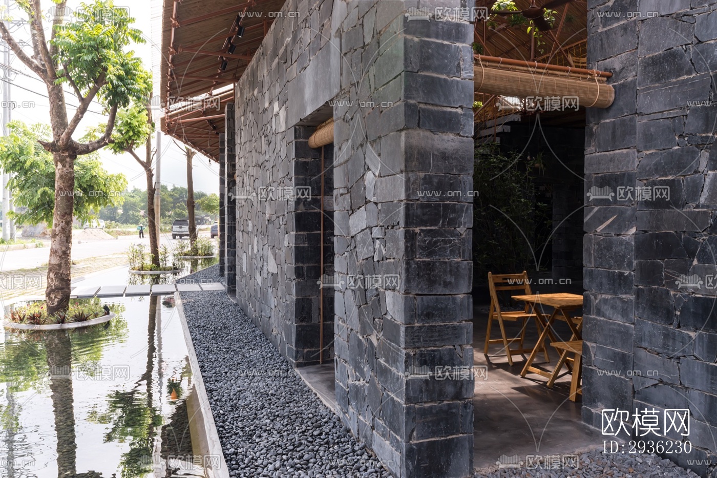 东南亚美术博物馆效果图下载（渲染图9）