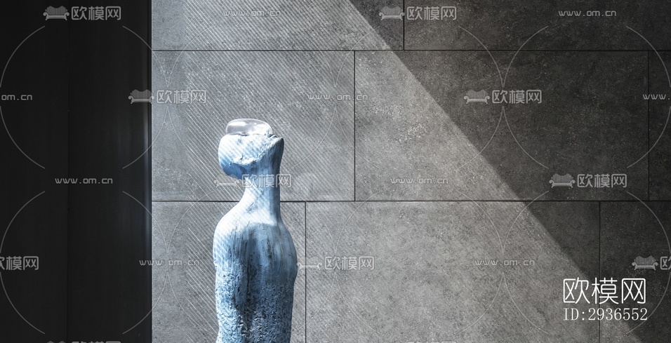 侘寂經(jīng)理室效果圖下載(渲染圖9)