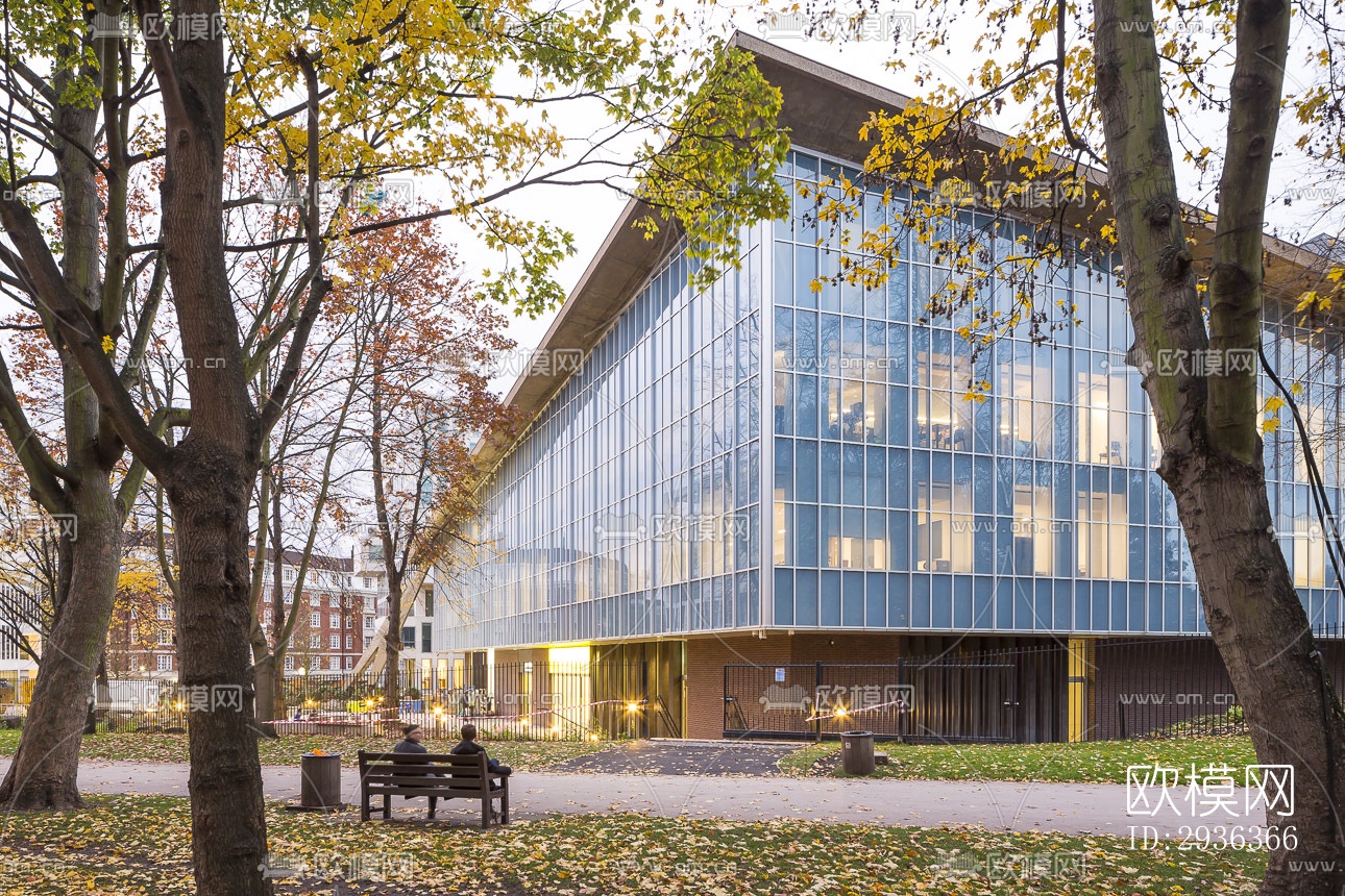 现代美术博物馆效果图下载（渲染图1）