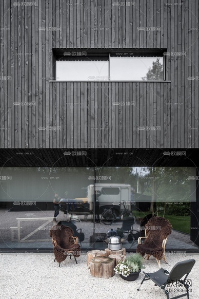 现代居住建筑效果图下载(渲染图7)