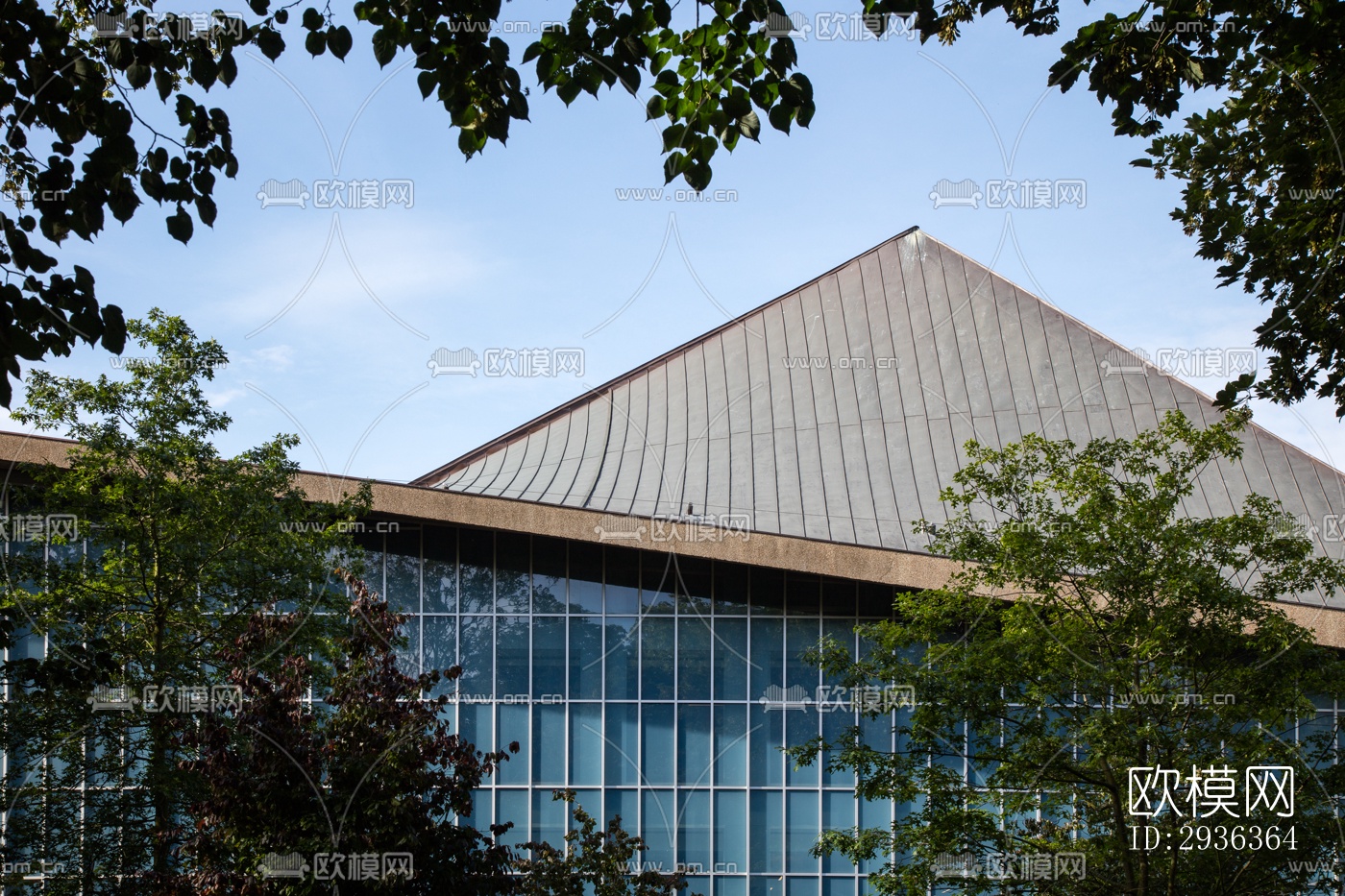 现代美术博物馆效果图下载（渲染图18）