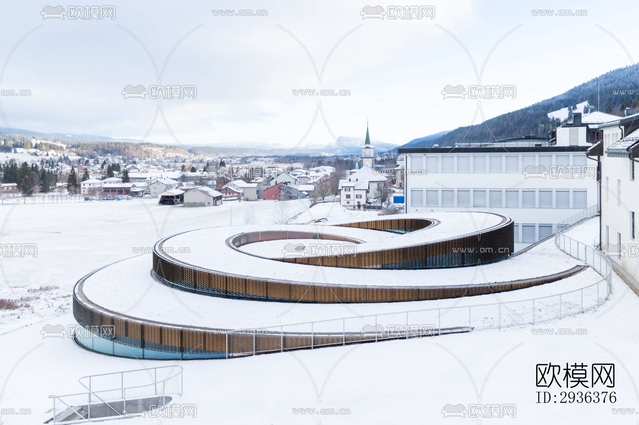 现代美术博物馆效果图下载（渲染图14）