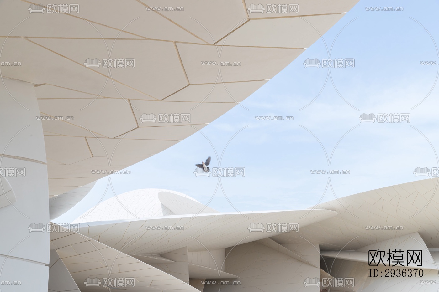 现代美术博物馆效果图下载（渲染图19）