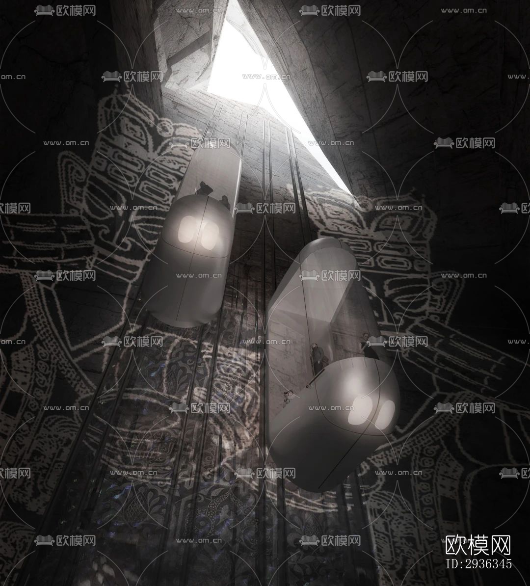 现代美术博物馆效果图下载（渲染图7）