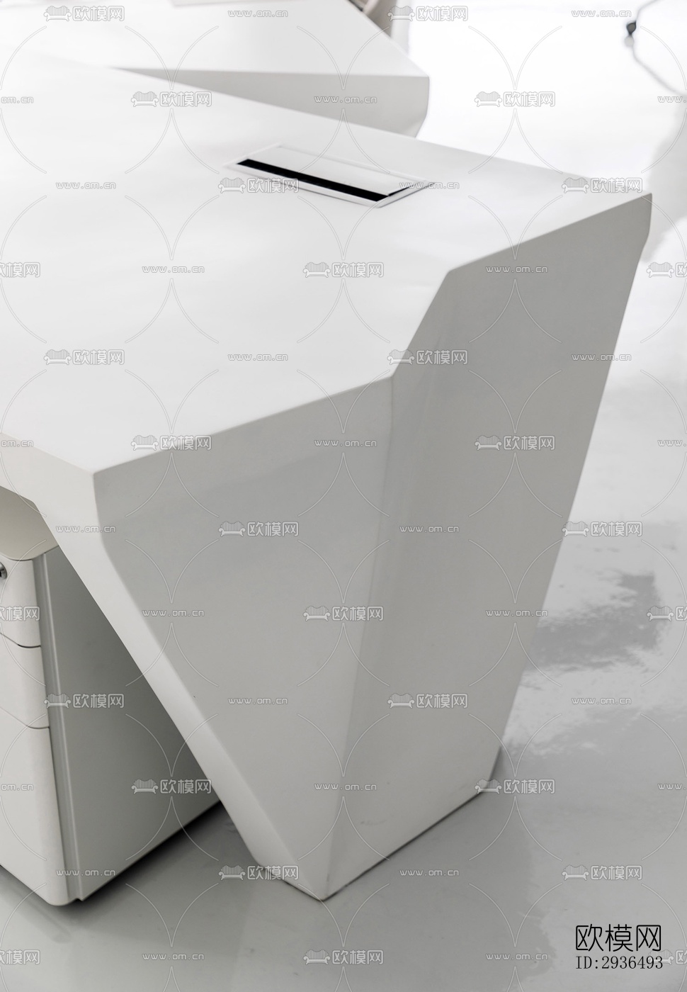 现代办公区效果图下载（渲染图16）