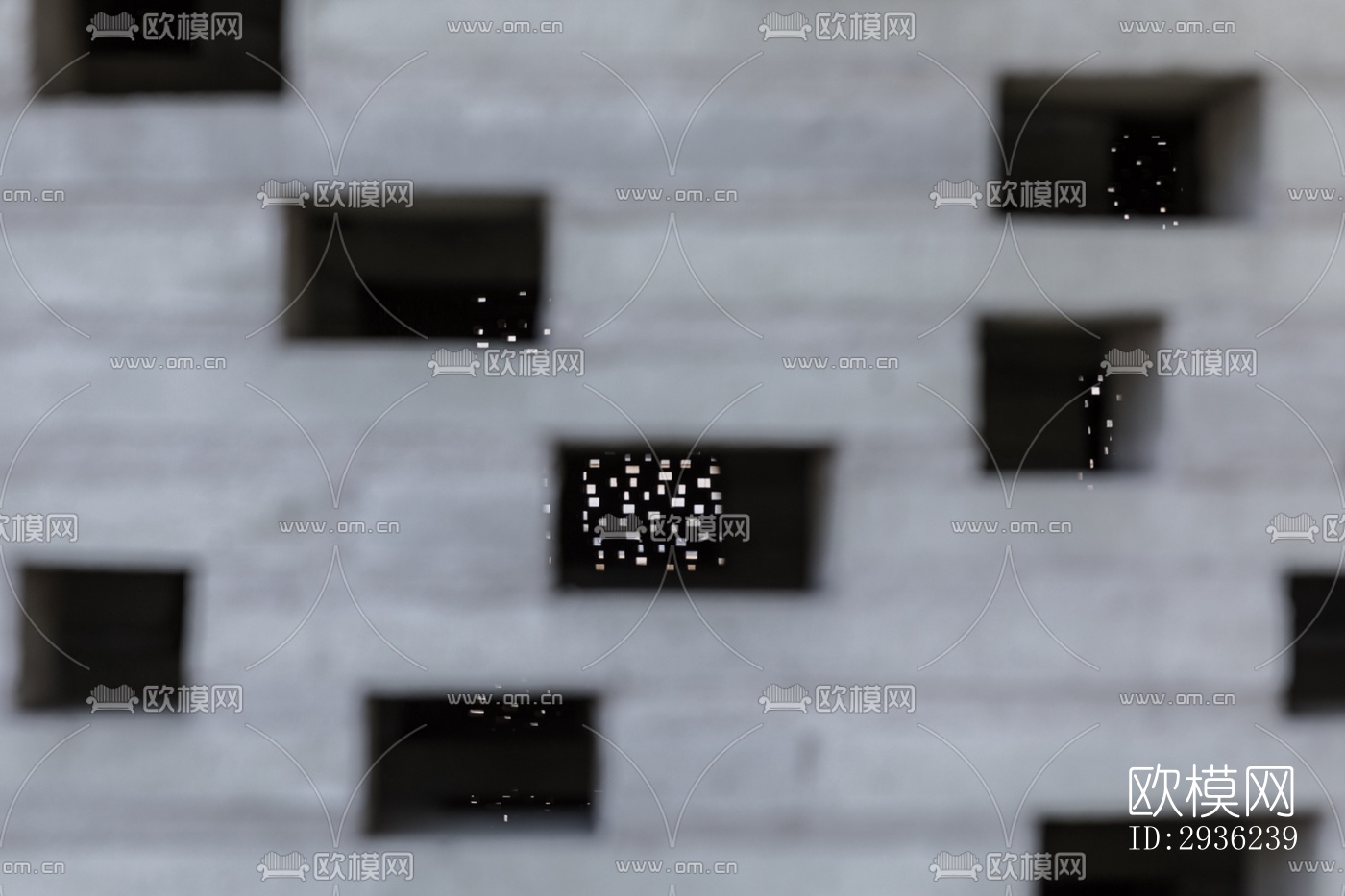 中古风美术博物馆效果图下载（渲染图15）