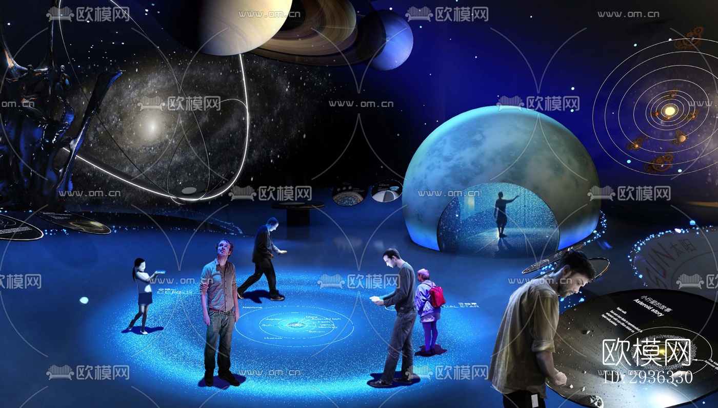 现代美术博物馆效果图下载（渲染图8）