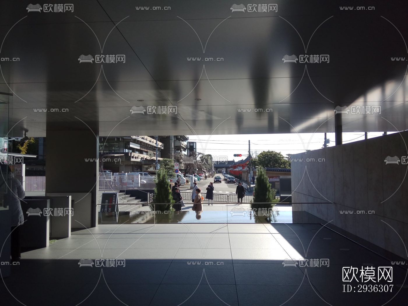 日式美术博物馆效果图下载（渲染图17）