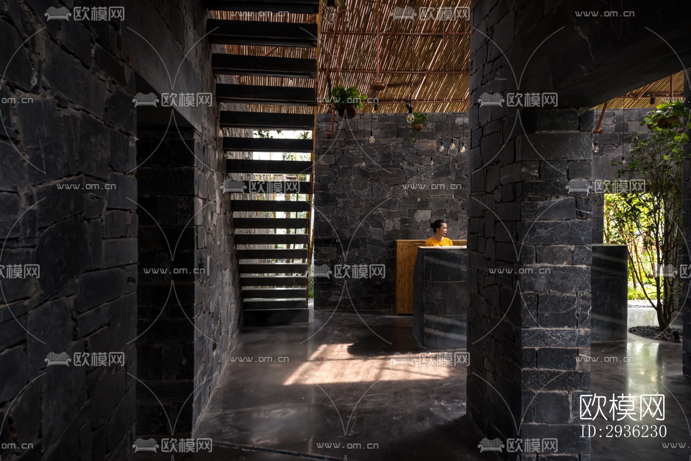 东南亚美术博物馆效果图下载（渲染图19）