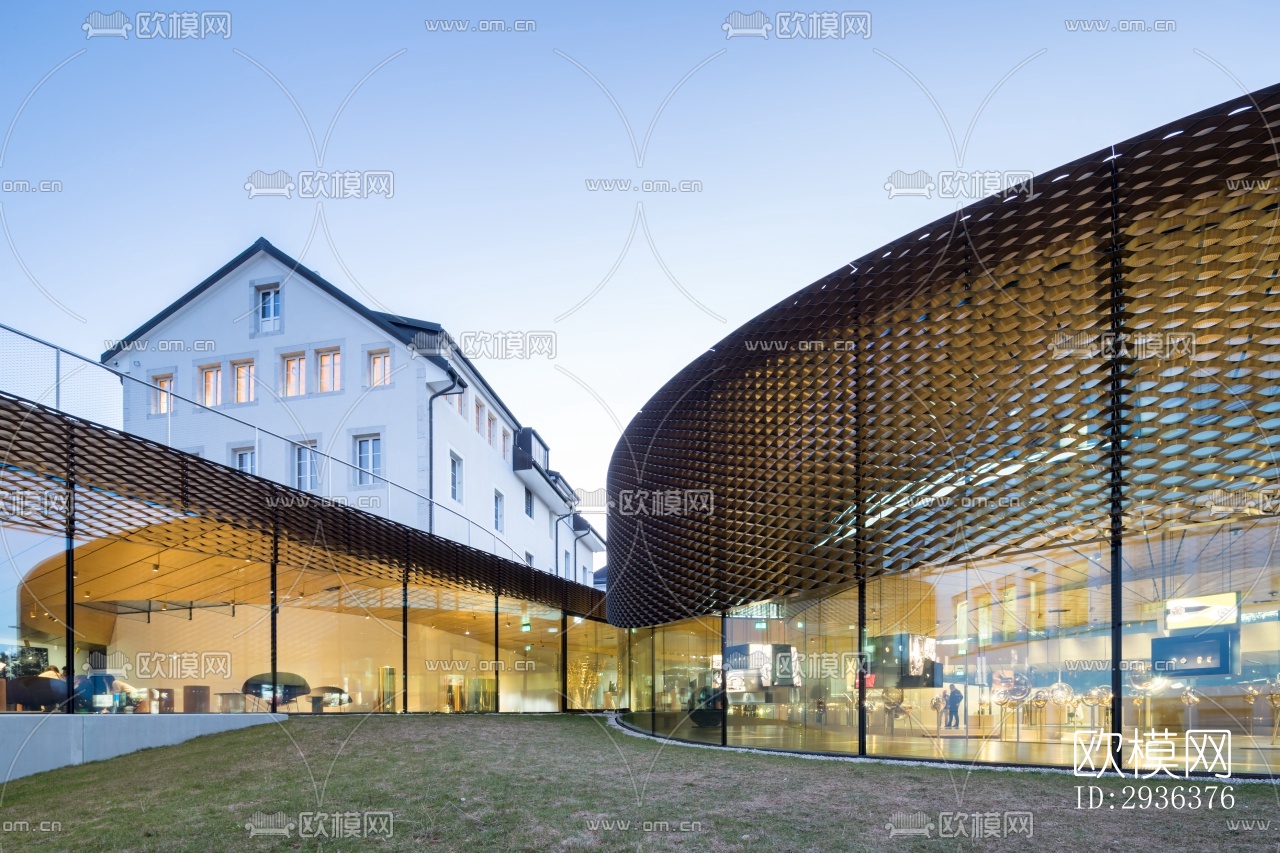 现代美术博物馆效果图下载（渲染图8）