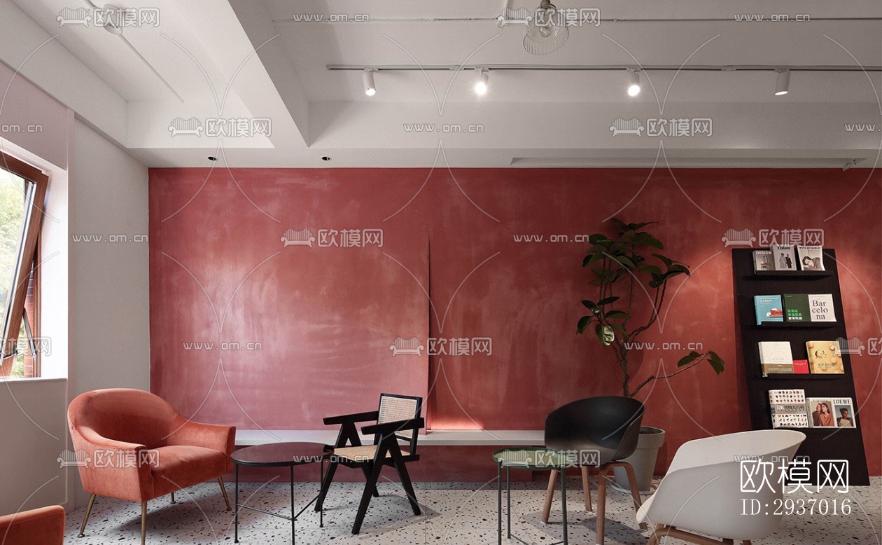 工业风咖啡奶茶效果图下载（渲染图7）