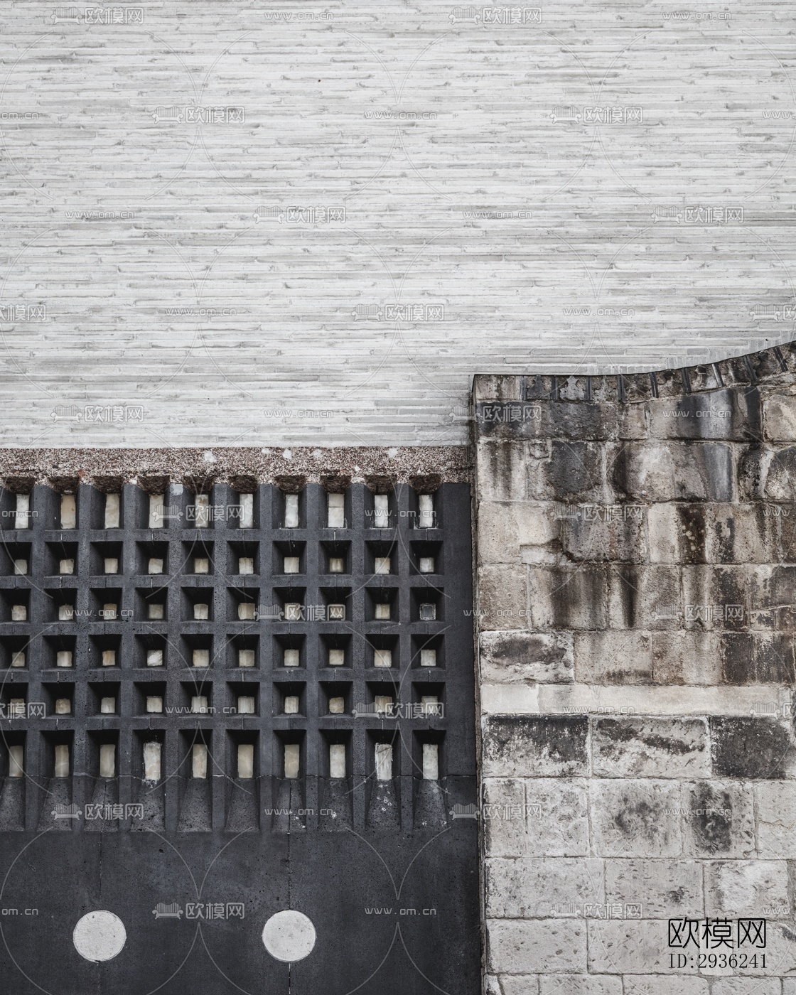 中古风美术博物馆效果图下载（渲染图16）