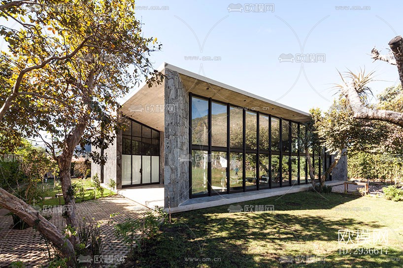 工业风居住建筑效果图下载（渲染图16）