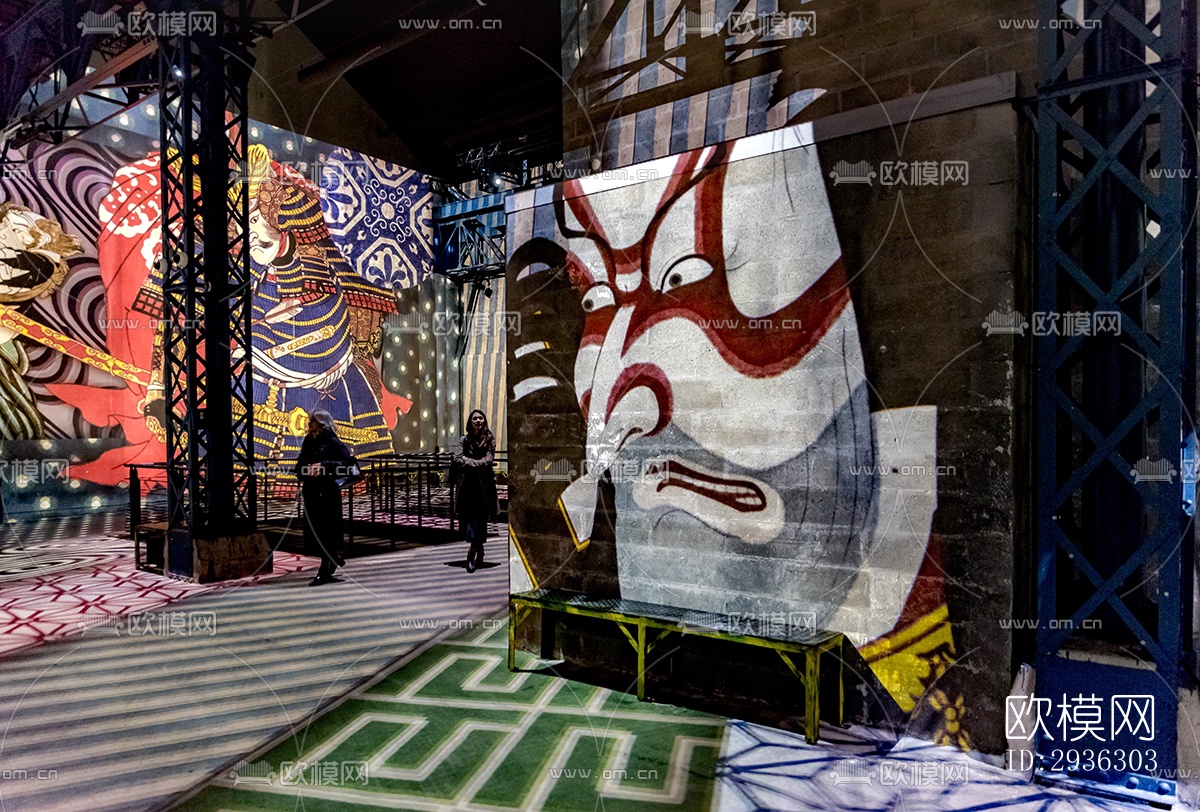 日式美术博物馆效果图下载（渲染图12）