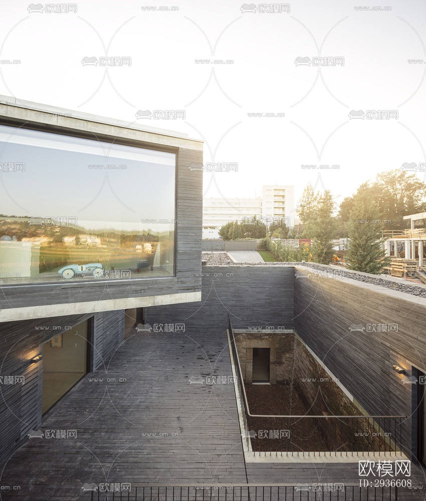 工业风居住建筑效果图下载（渲染图19）