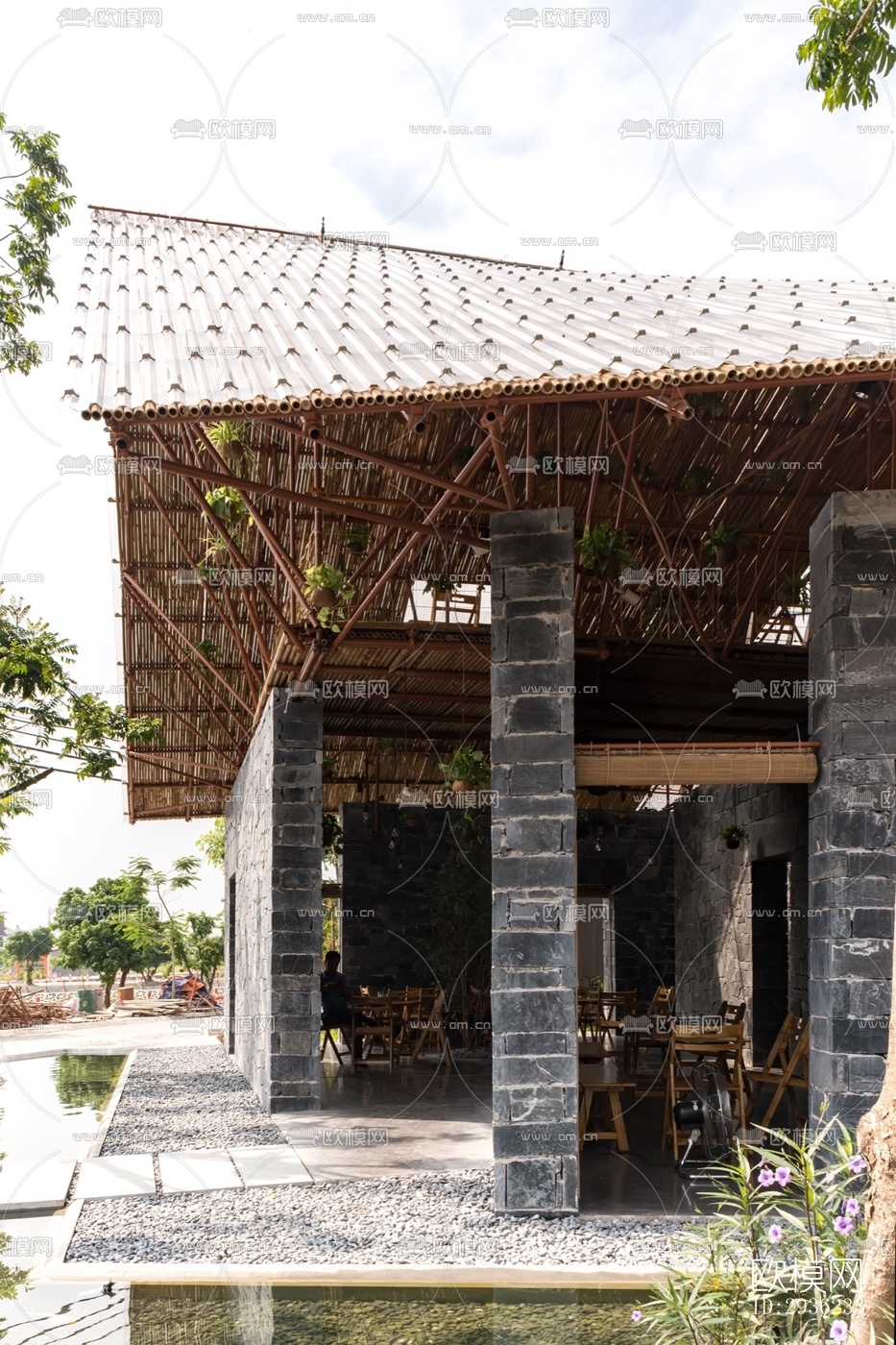 东南亚美术博物馆效果图下载（渲染图3）