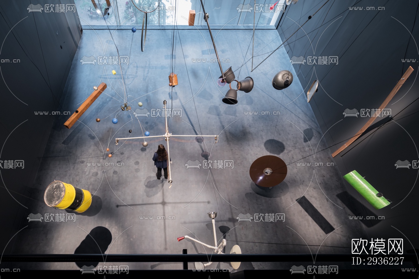 现代图书馆效果图下载（渲染图4）