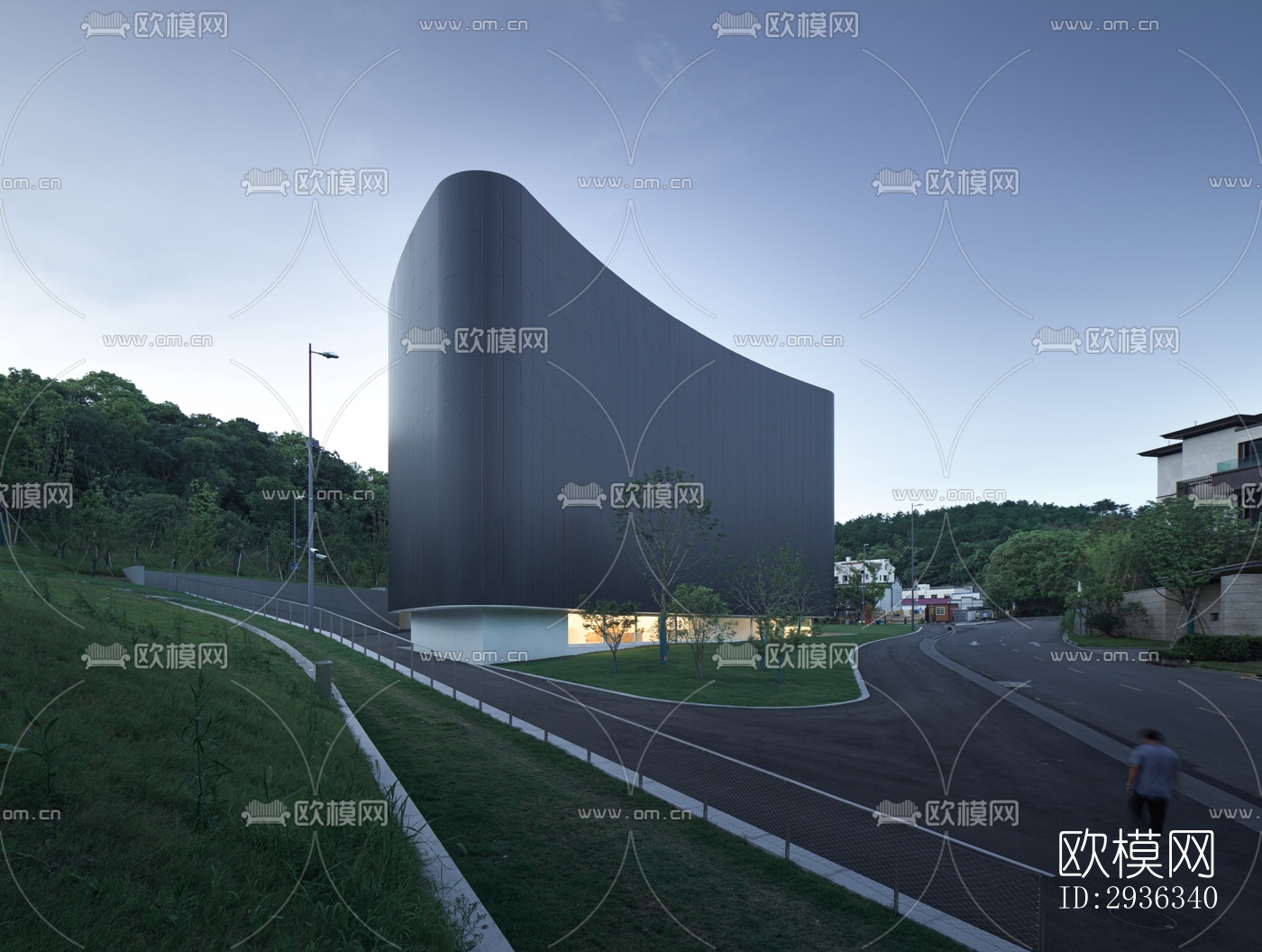 现代美术博物馆效果图下载（渲染图19）