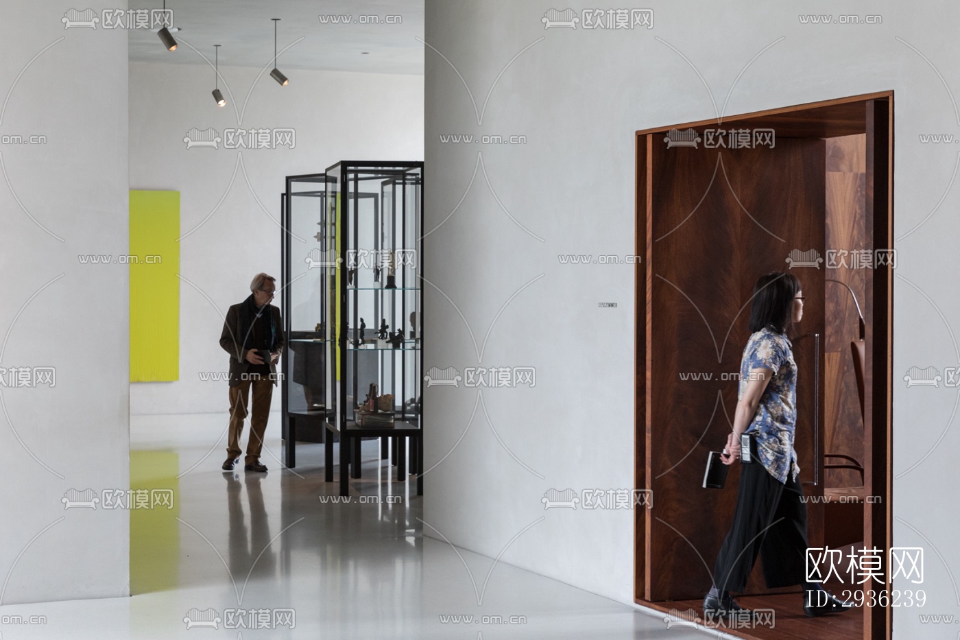 中古风美术博物馆效果图下载（渲染图19）