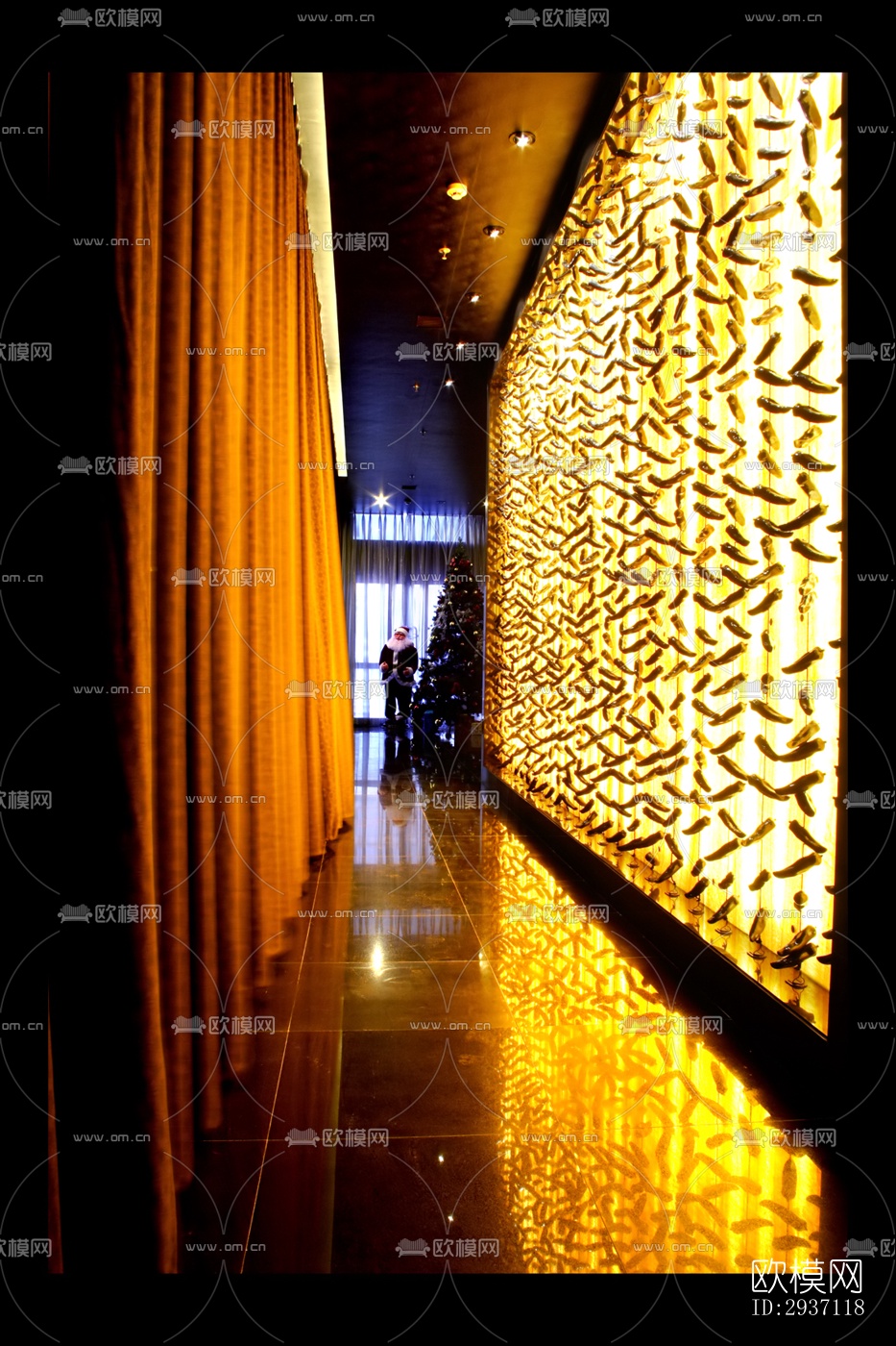 后现代西餐厅效果图下载（渲染图2）